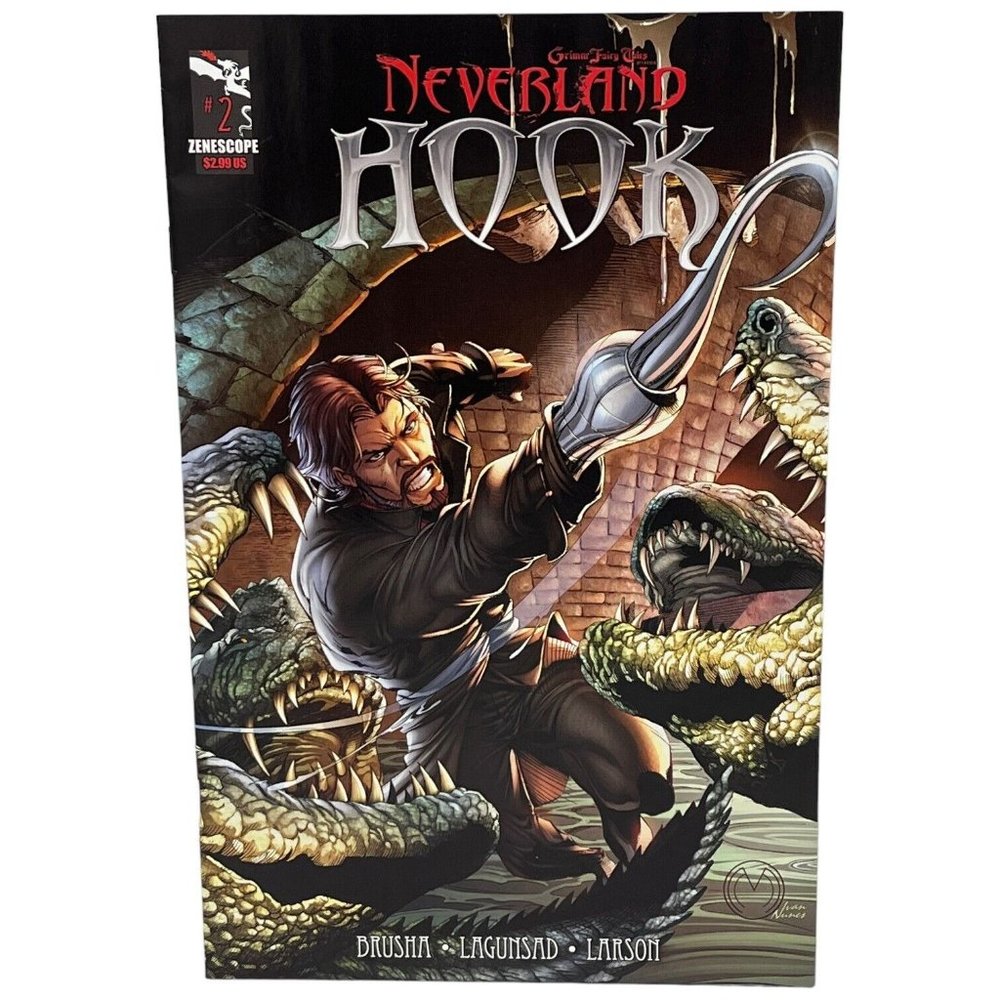 3 Grimm Fairy Tales Presents Neverland Hook 2 Nunes 3A Sejic 3B Chen Nunes Art - Picture 2 of 16